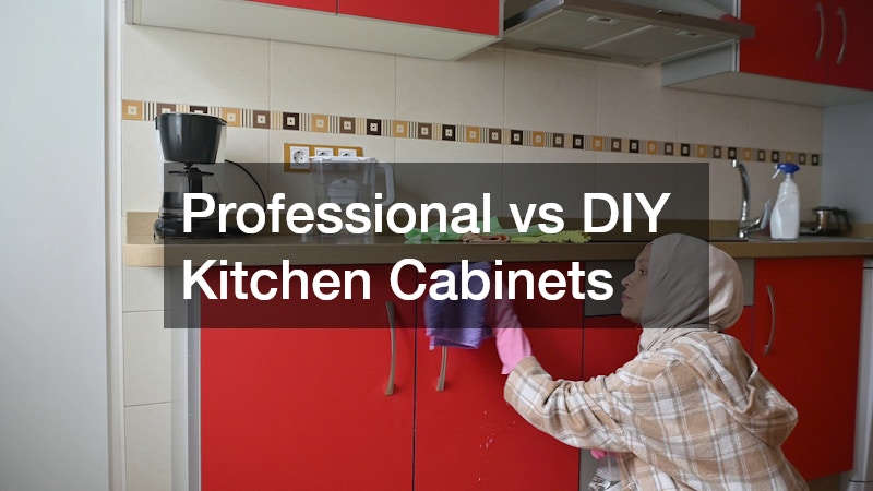 Professional vs DIY Kitchen Cabinets